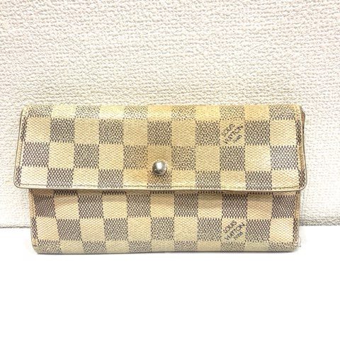 ヴィトン　ダミエアズールポルトフォイユサラ