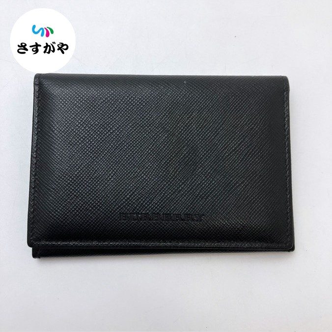 BURBERRY レザー名刺入れ