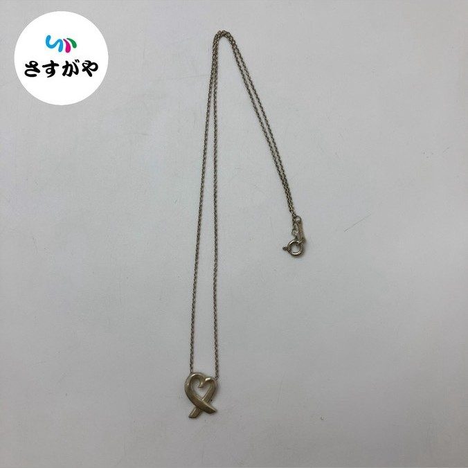 ティファニー　ラビングハート ネックレス