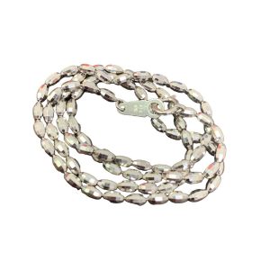 K18WGネックレス