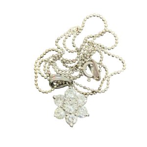 K18/Pt850ネックレス