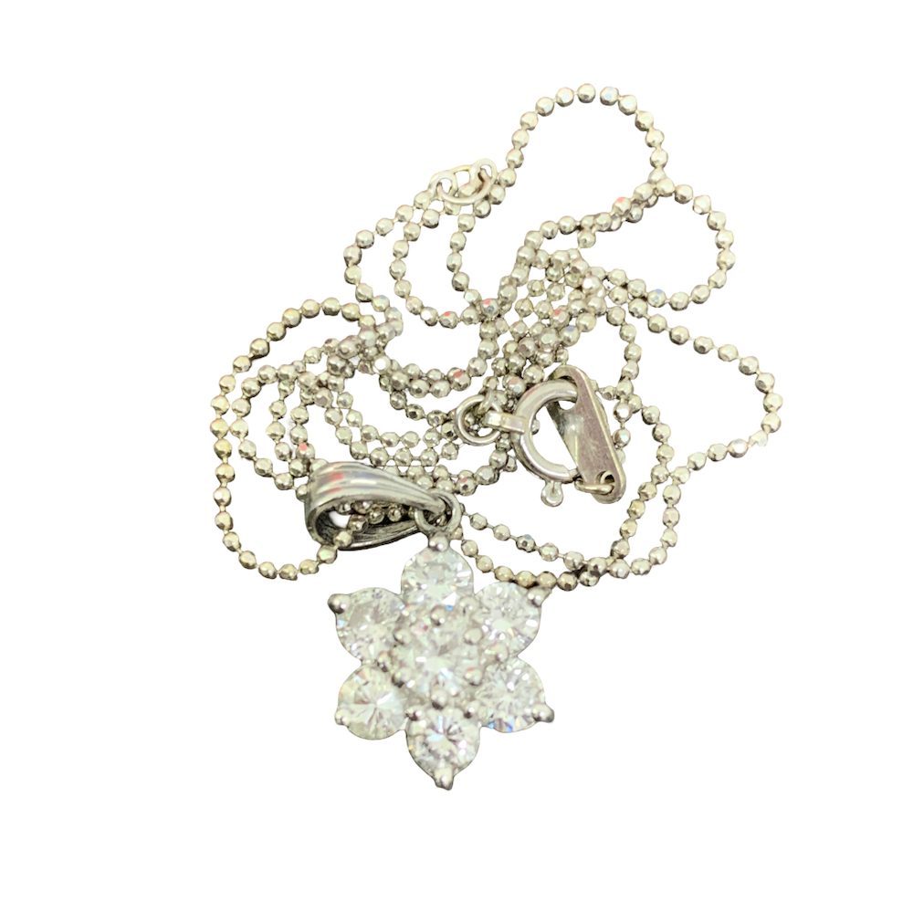 K18/Pt850ネックレス