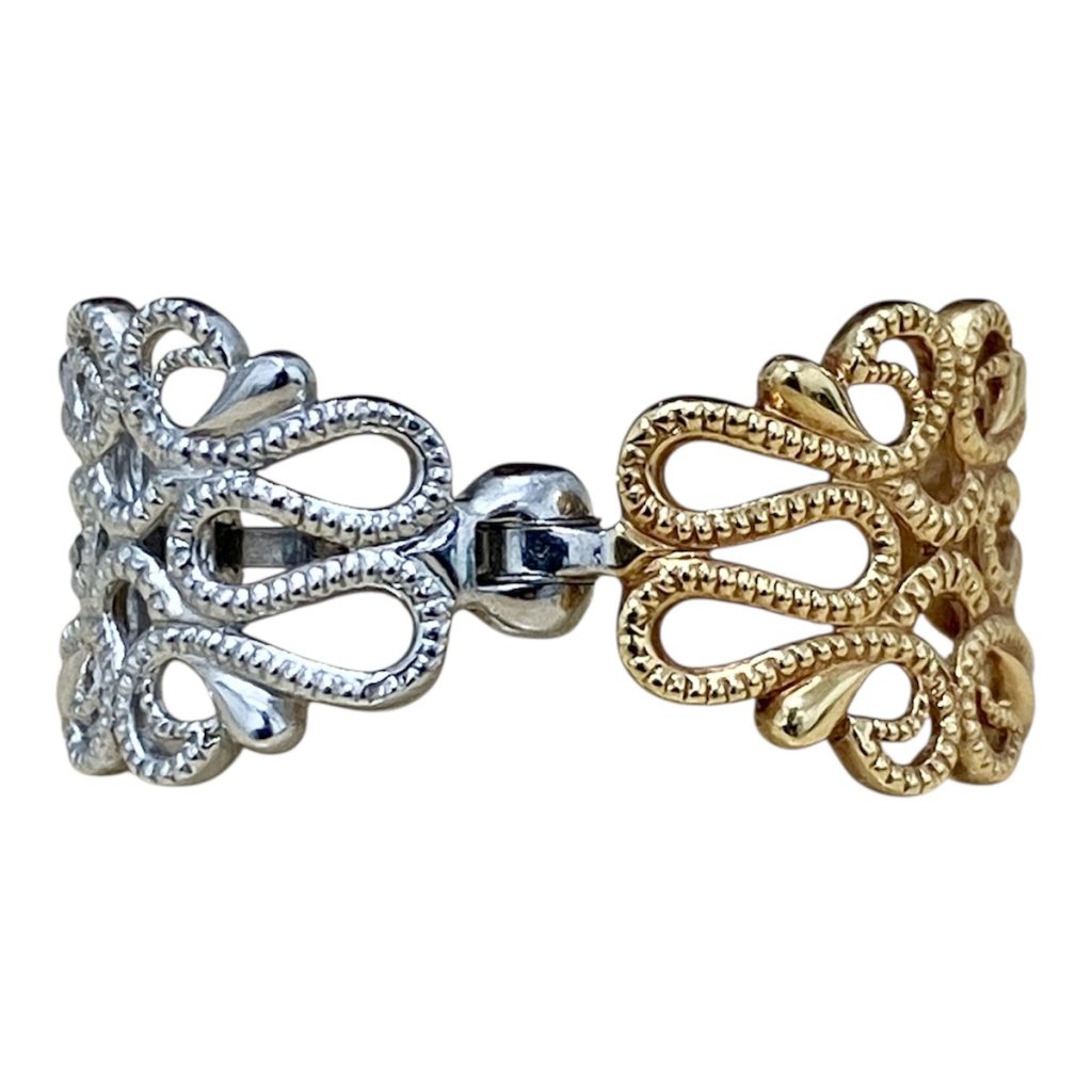 K18/K14WGイヤリング