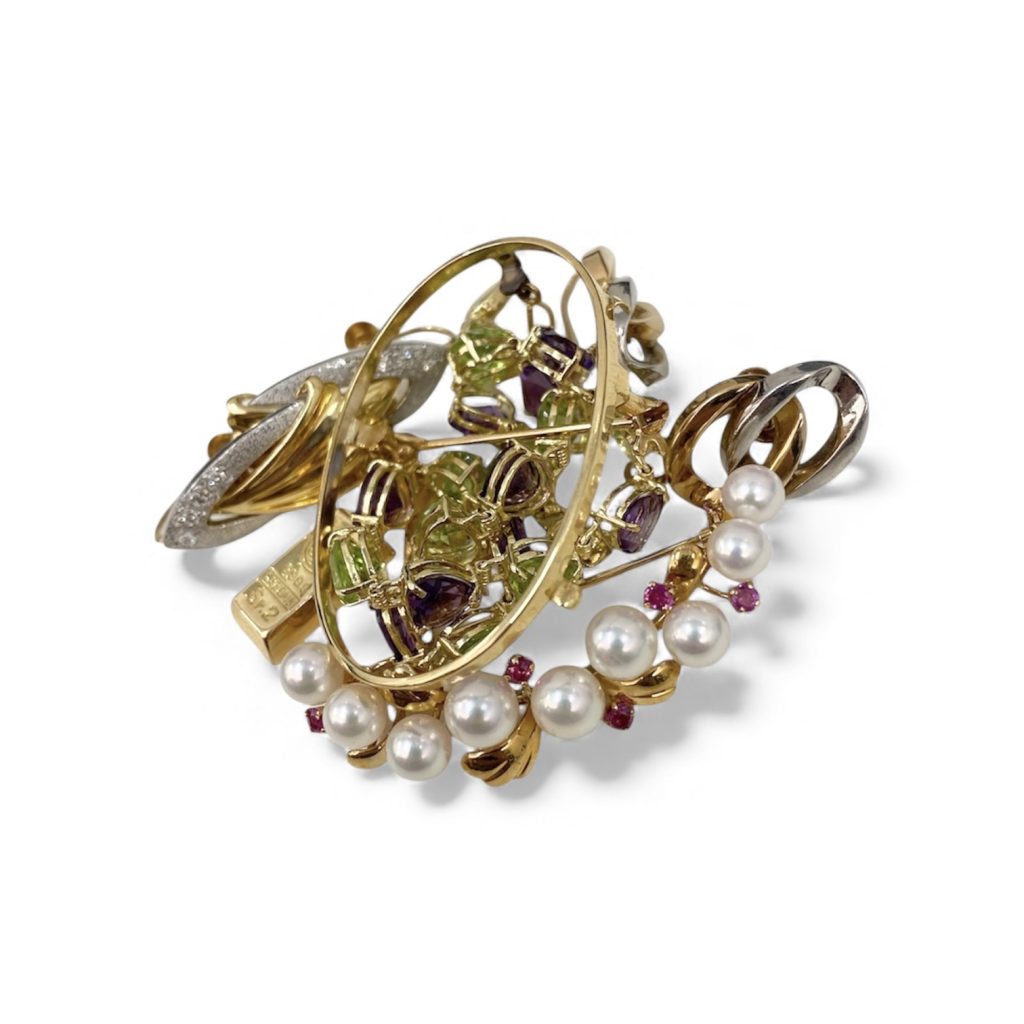 K18ブローチ / K18Pt900イヤリング / K18ブレスレット