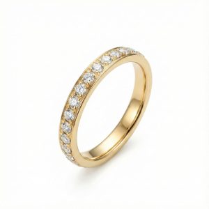 K18(18金)　ダイヤモンドリング