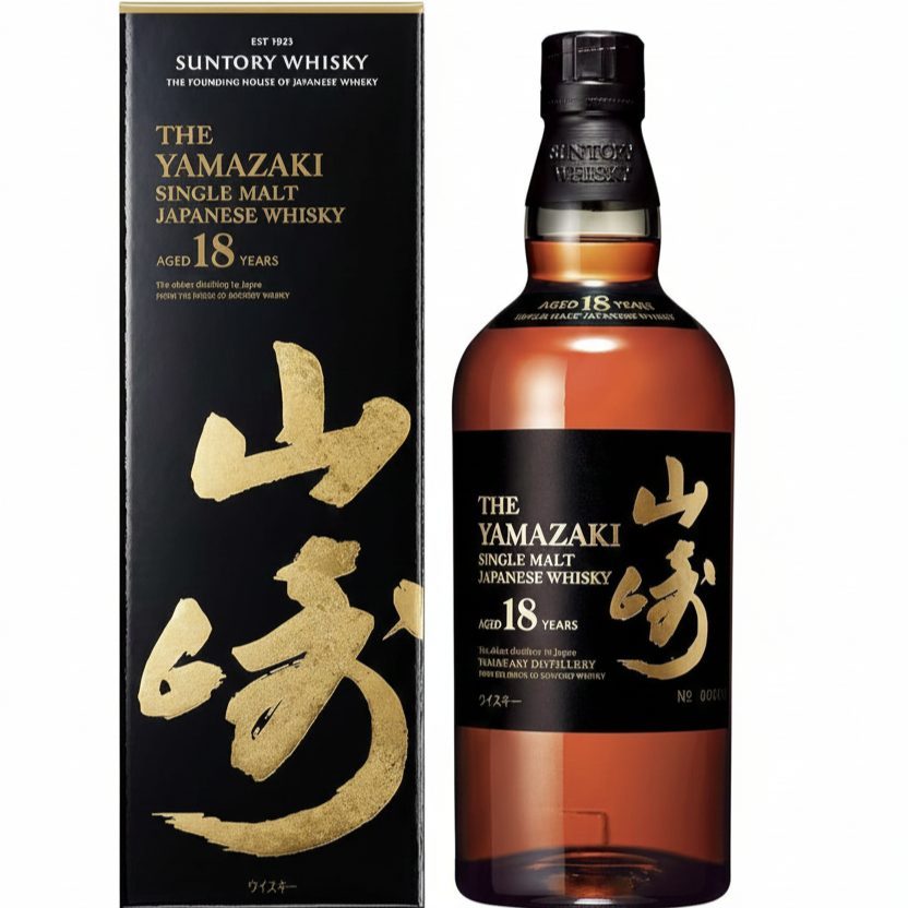 ウイスキー サントリー 山崎18年 箱付き