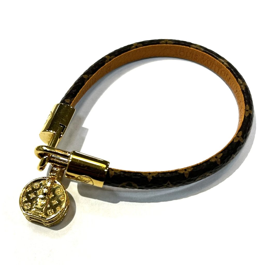 ルイヴィトン（Louis Vuitton）モノグラムブラスレLV トリビュートブレスレット M6442