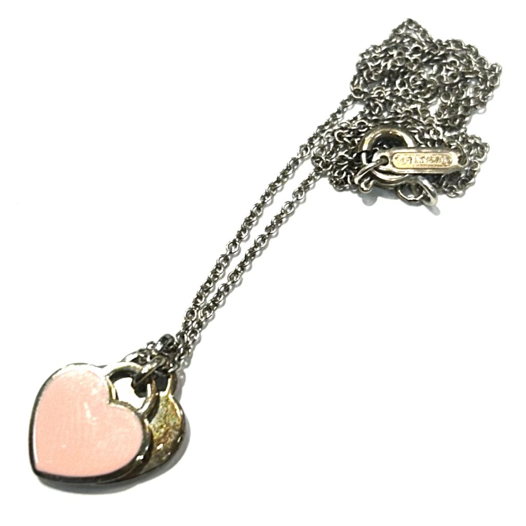 Tiffany & Co.  ダブルハート ネックレス