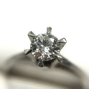 Pt900 プラチナ ダイヤモンド リング