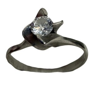 Pt900　プラチナ　地金　ダイヤ0.31ct　リング　アクセサリー