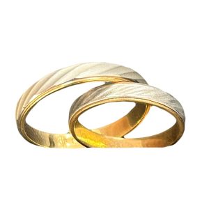 K18Pt900コンビ　金　プラチナ　地金　コンビリング　アクセサリー