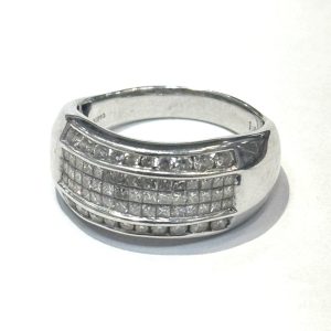 K18WG 18金 ホワイトゴールド 750 リング ダイヤモンド