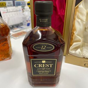 お酒の高価買取店| サントリーウイスキークレスト12年の買取 | 我孫子市根戸