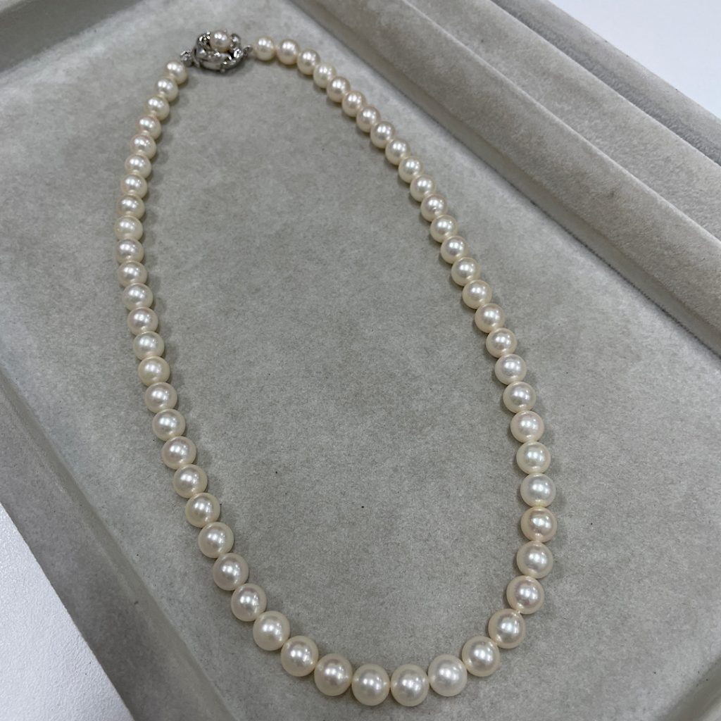 真珠の高価買取店| pt850 真珠のネックレスの買取 | 取手市新取手