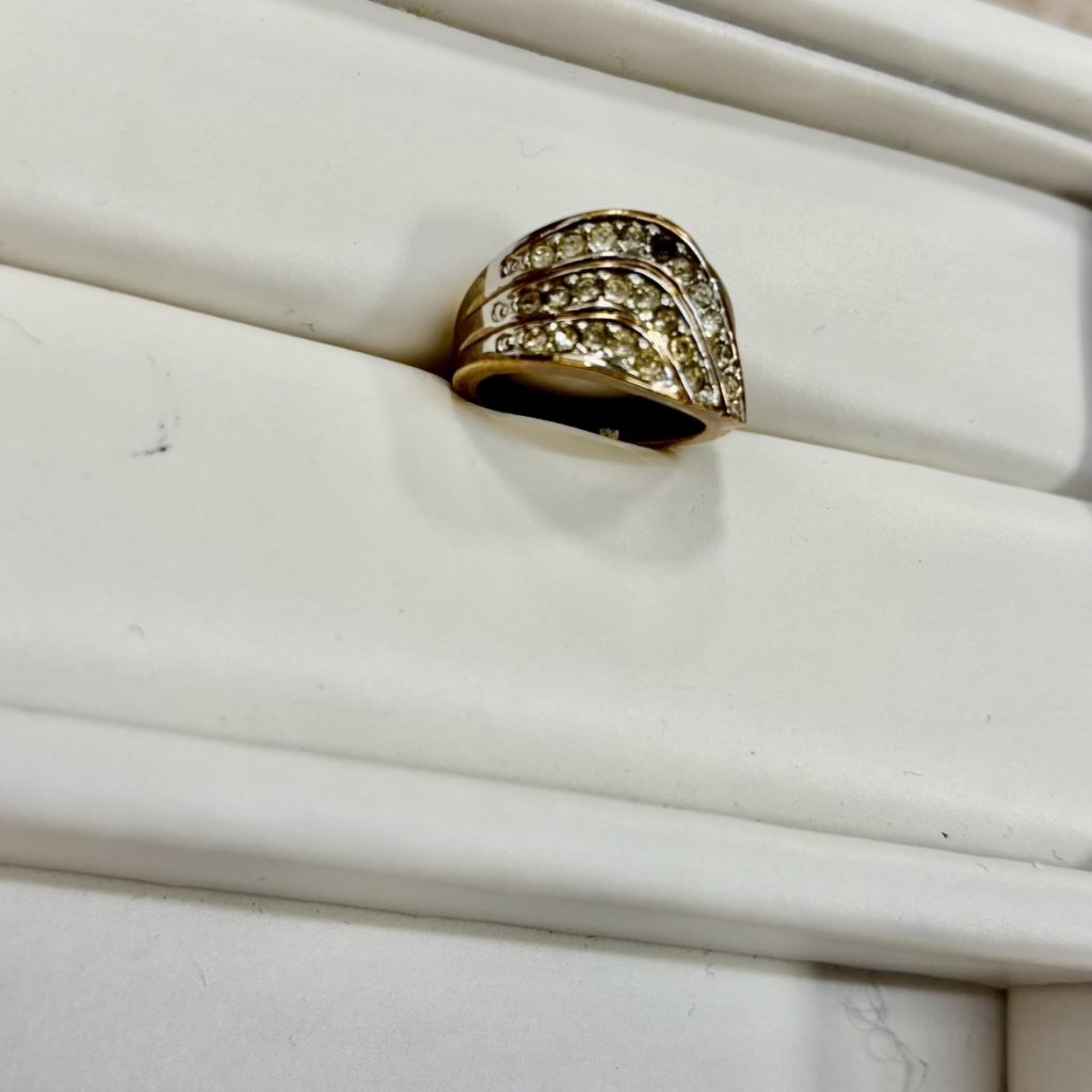 K18 750 メレダイヤリング