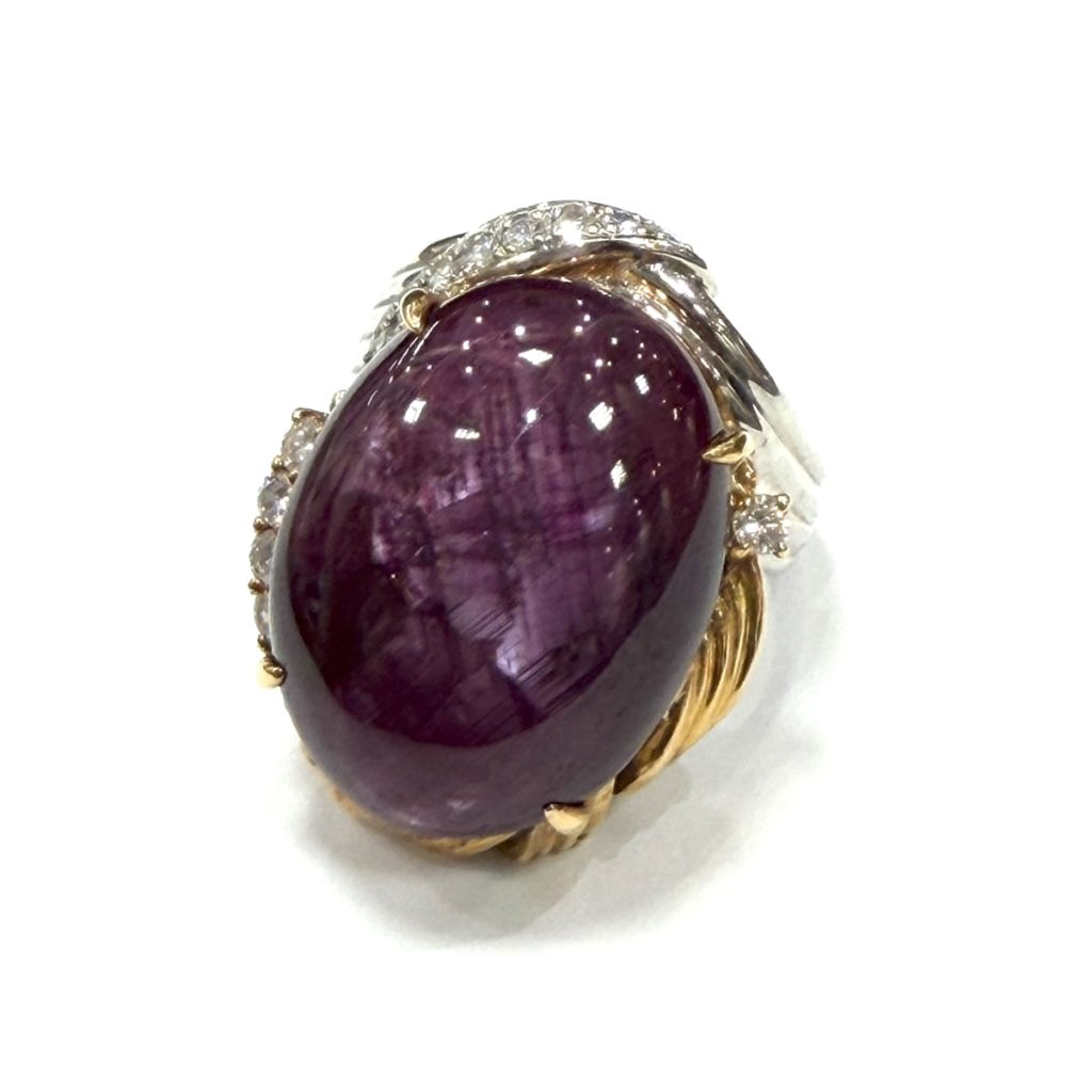 PT900 K18 石つき リング