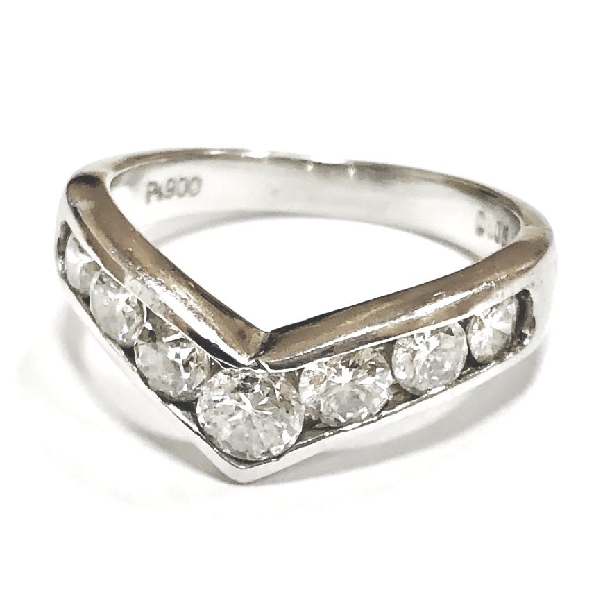 Pt900 プラチナ リング ダイヤモンド