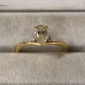 K18(18金) ダイヤモンドリング