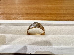 K18/Pt900 コンビリング