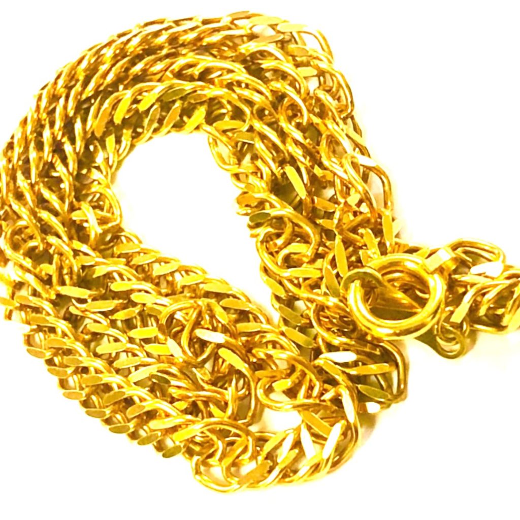 K18 ゴールドネックレス アクセサリー