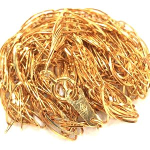 K18 ゴールドネックレス アクセサリー