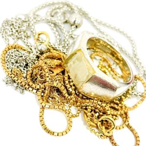 Pt850 K18 リング ネックレス アクセサリーおまとめ