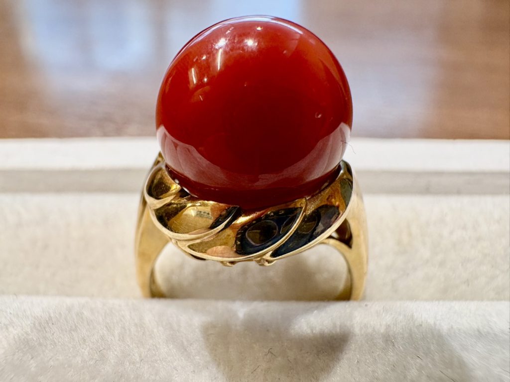 K18 リング 石あり