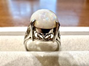 Pt900　リング　石あり