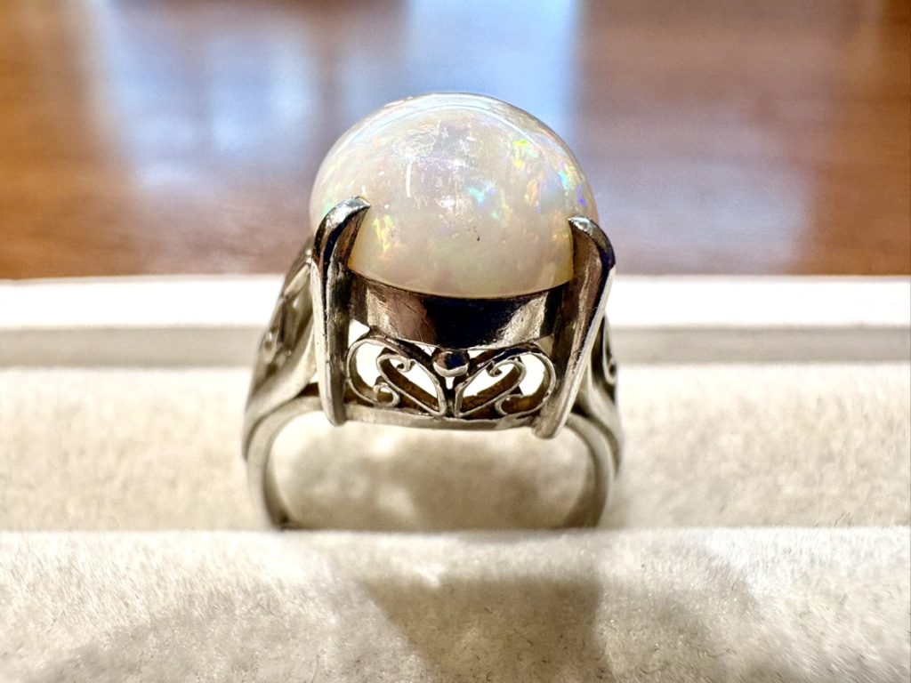 Pt900　リング　石あり