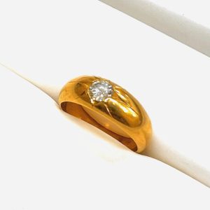 K18 18金 750 ダイヤ リング