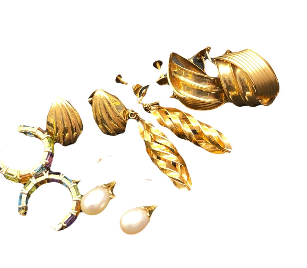 K18 金 ピアス・イヤリングおまとめ