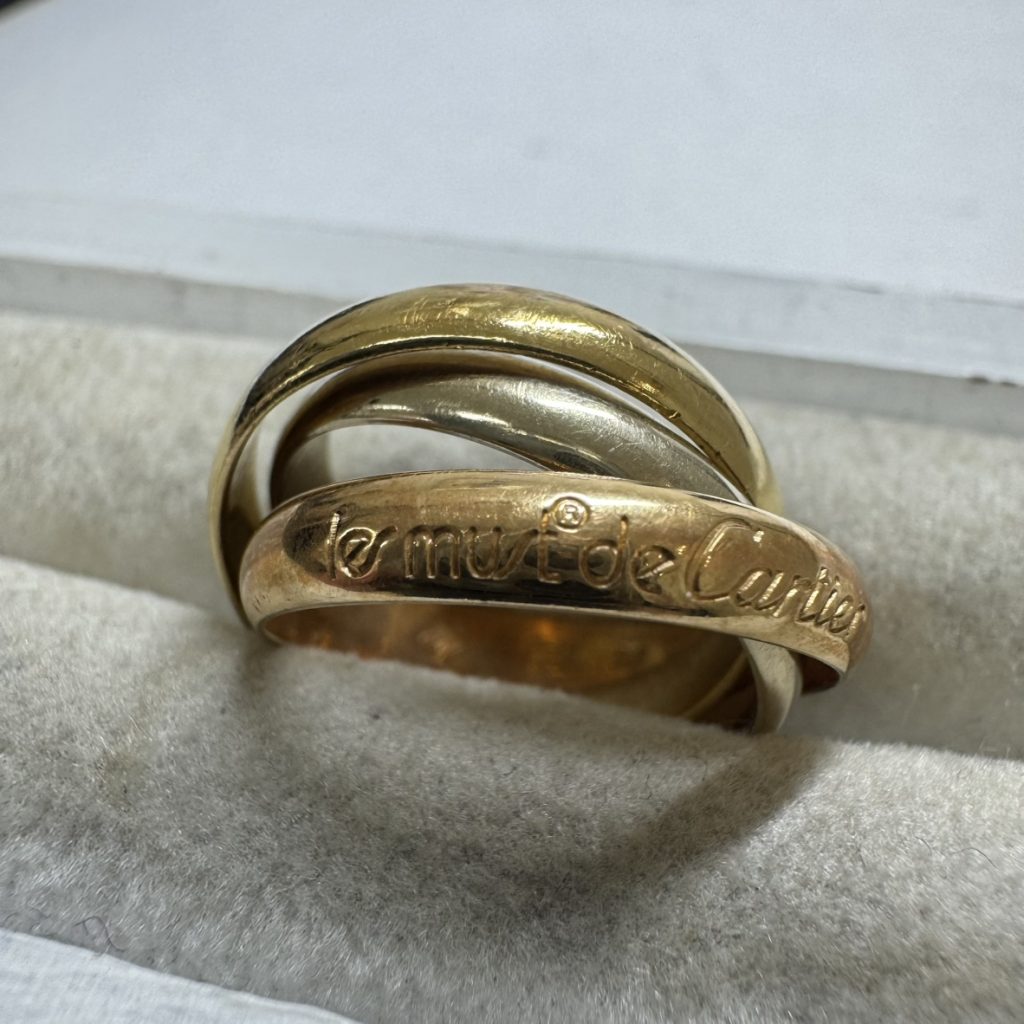Cartier カルティエ トリニティリング K18 750 18金