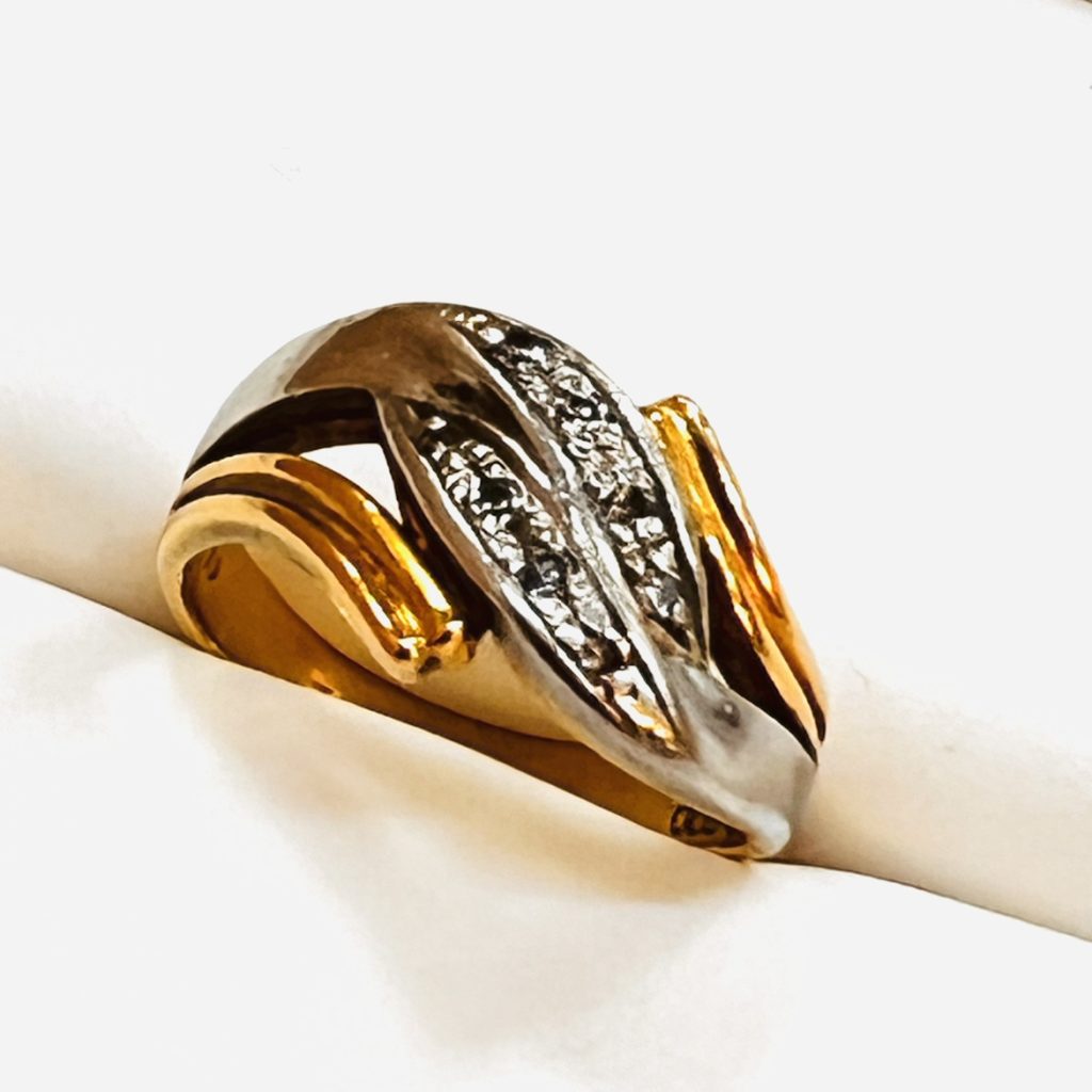 K18 18金 プラチナ Pt900 リング