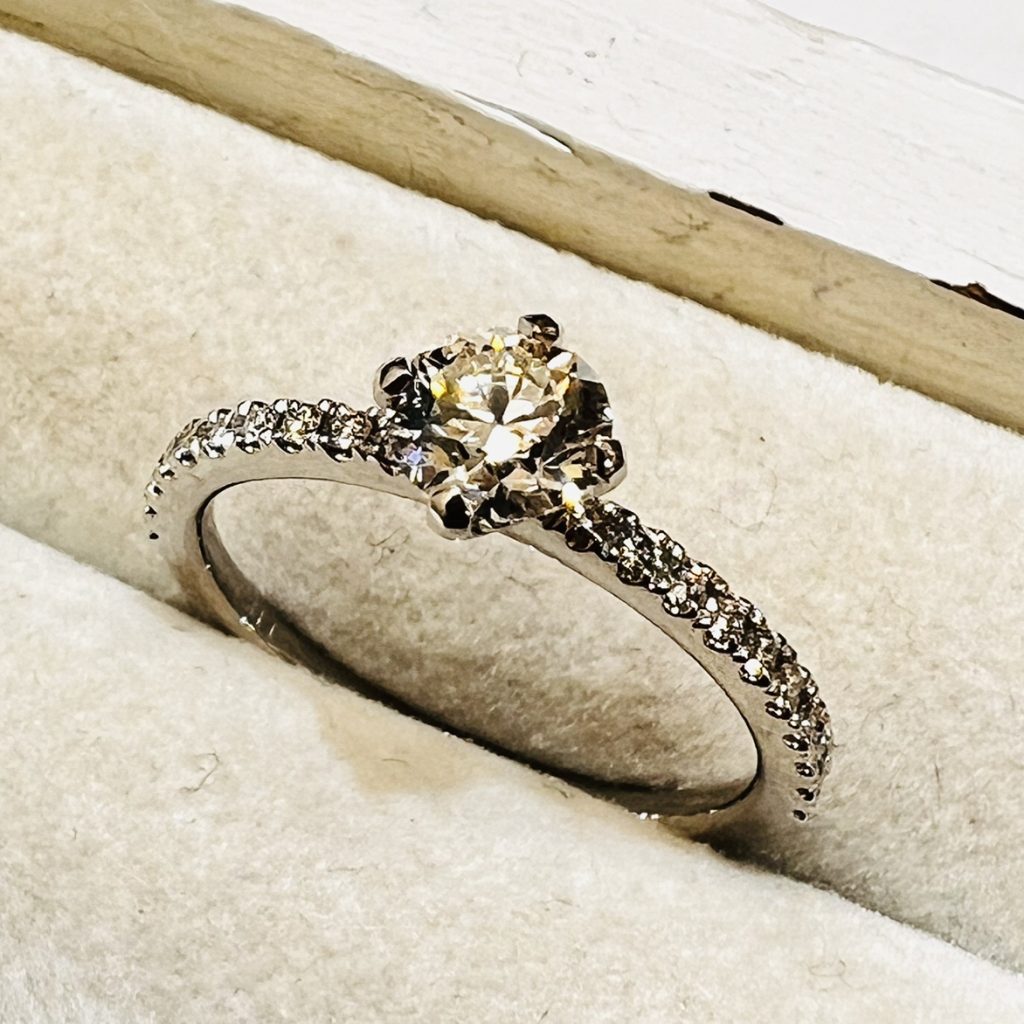 Pt950 プラチナ ダイヤモンド リング