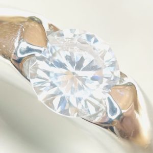 Pt900 プラチナ ダイヤモンド リング