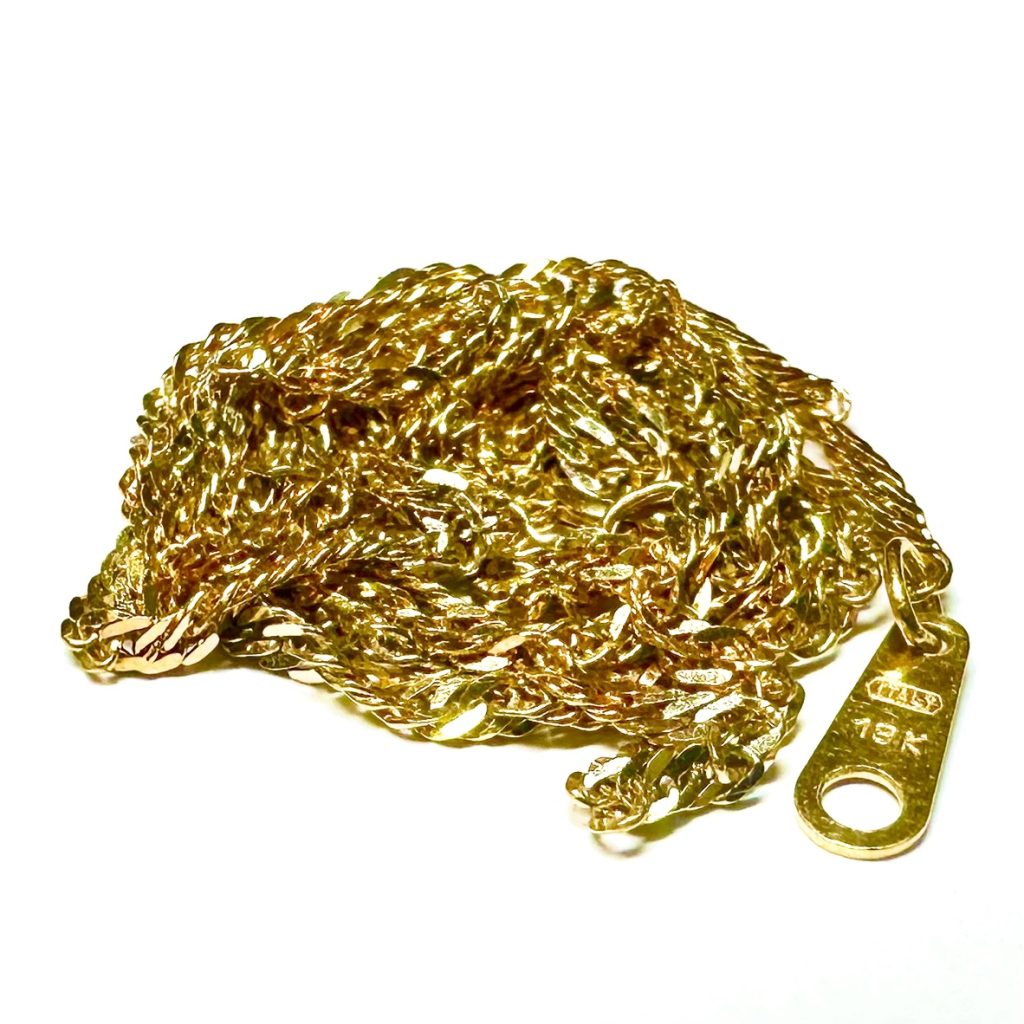 【貴金属】K18 75018金 ネックレス ジュエリー アクセサリー