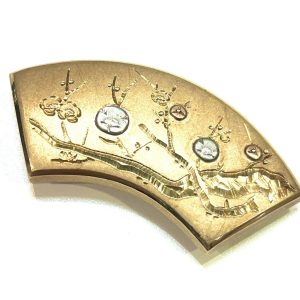 K18 18金 帯留め アクセサリー