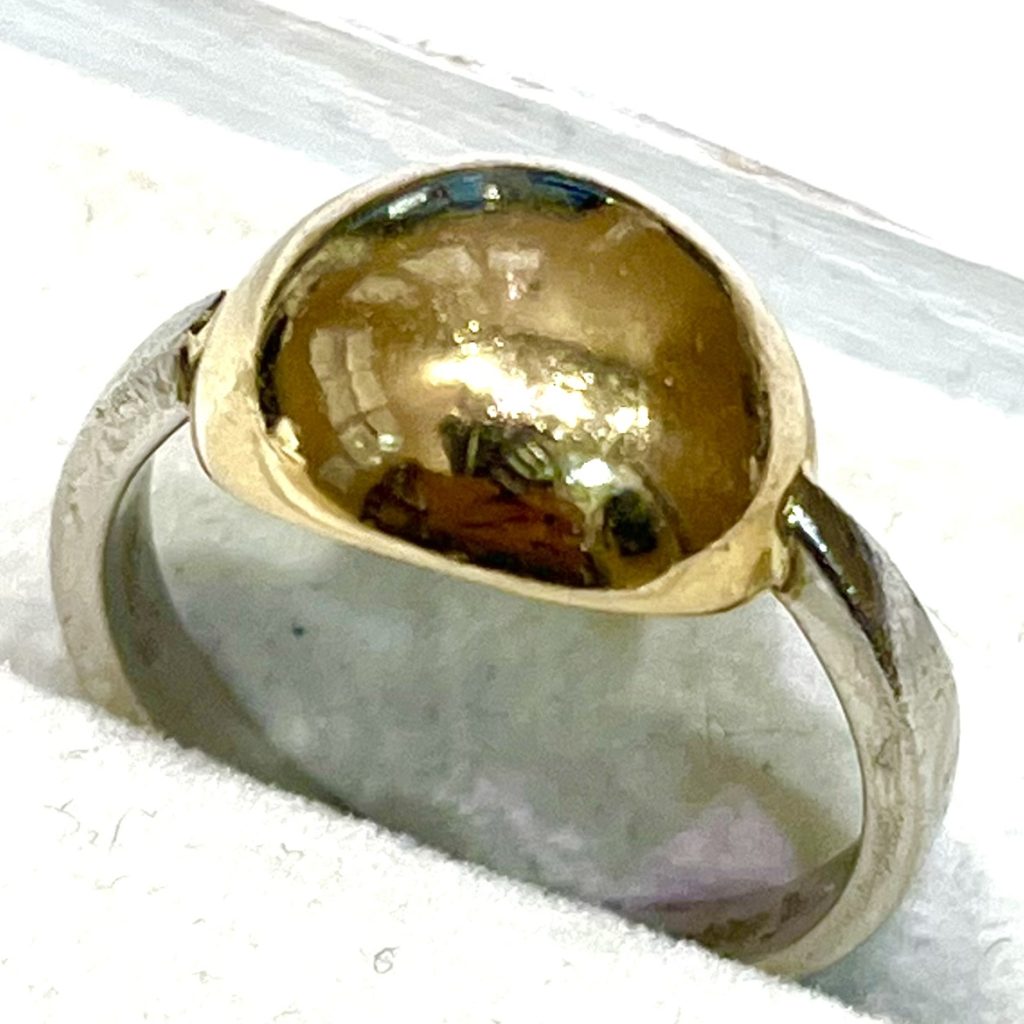 K18 Pt900 18金/プラチナ コンビ 指輪 アクセサリー