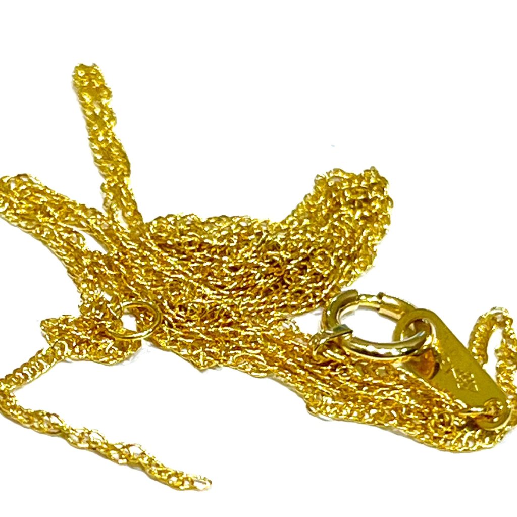 K24 24金 純金 千切れたネックレス アクセサリー