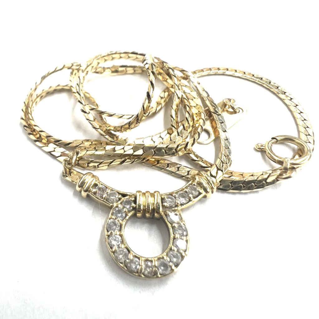 【貴金属】K18 18金 750 ネックレス アクセサリー ジュエリー