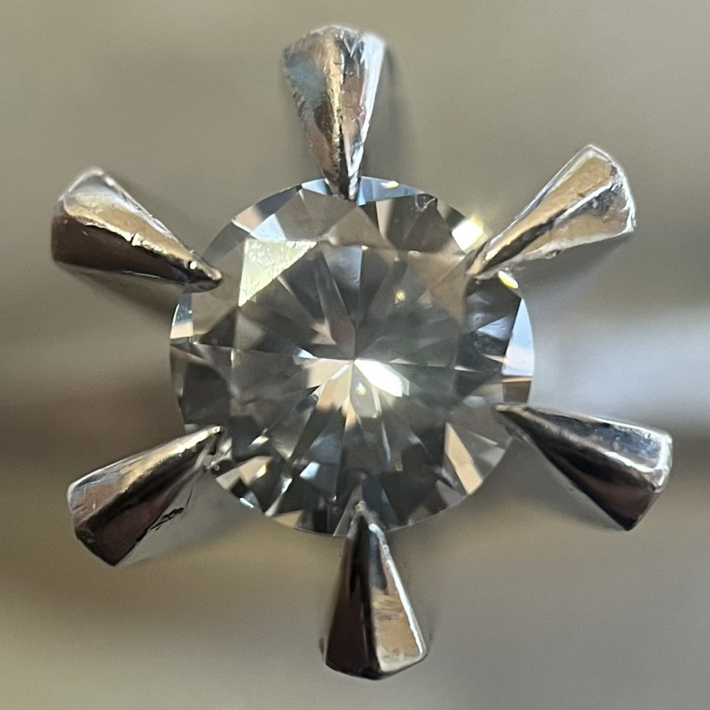 プラチナ900（Pt900）ダイヤモンドリング ラウンドブリリアントカット