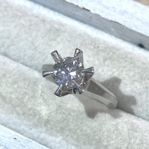 Pt900 ダイヤモンド リング 指輪