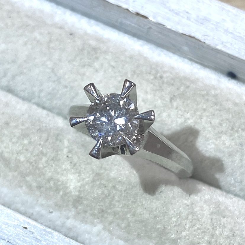 Pt900 ダイヤモンド リング 指輪