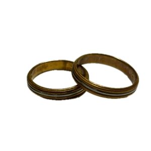 K18/pt900　コンビリング