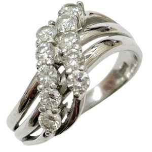 Pt900 ダイヤモンドリング プラチナ 指輪 アクセサリー 買取