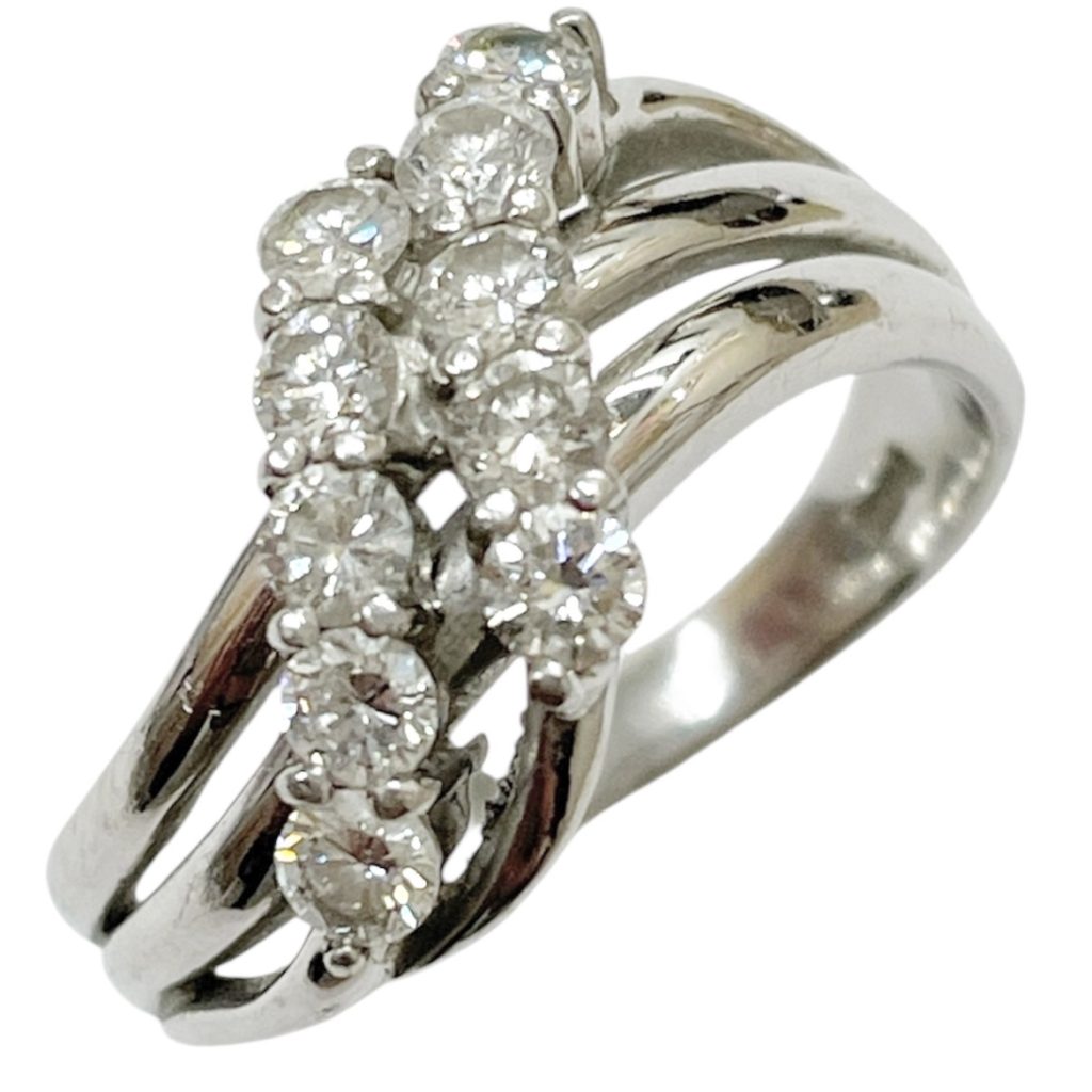 Pt900 ダイヤモンドリング プラチナ 指輪 アクセサリー 買取