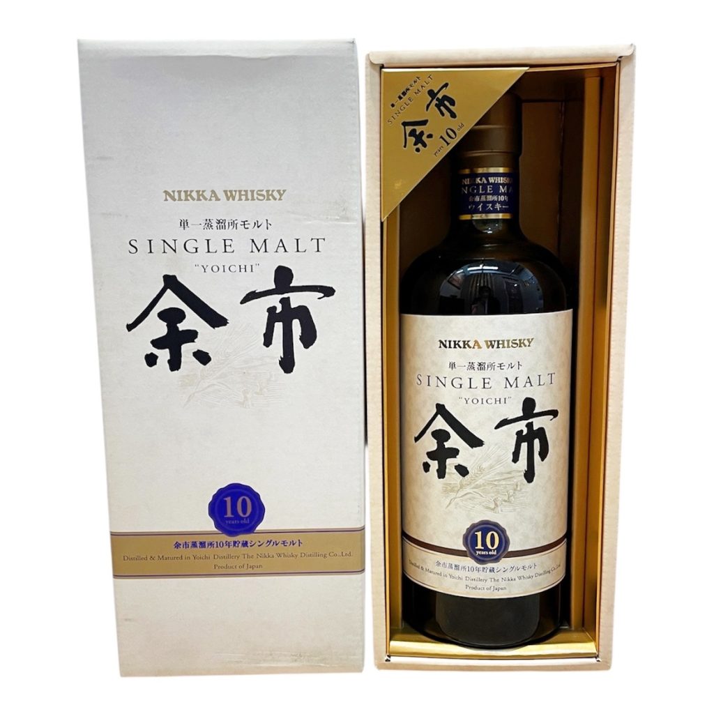 ニッカ 余市 10年 ウイスキー お酒 買取