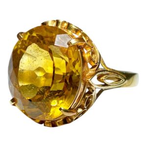 K18 18金 トパーズ リング アクセサリー