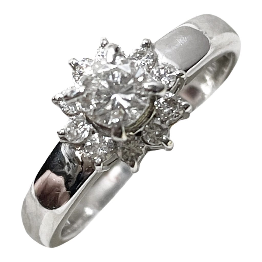 Pt900 ダイヤモンド リング アクセサリー 指輪 買取