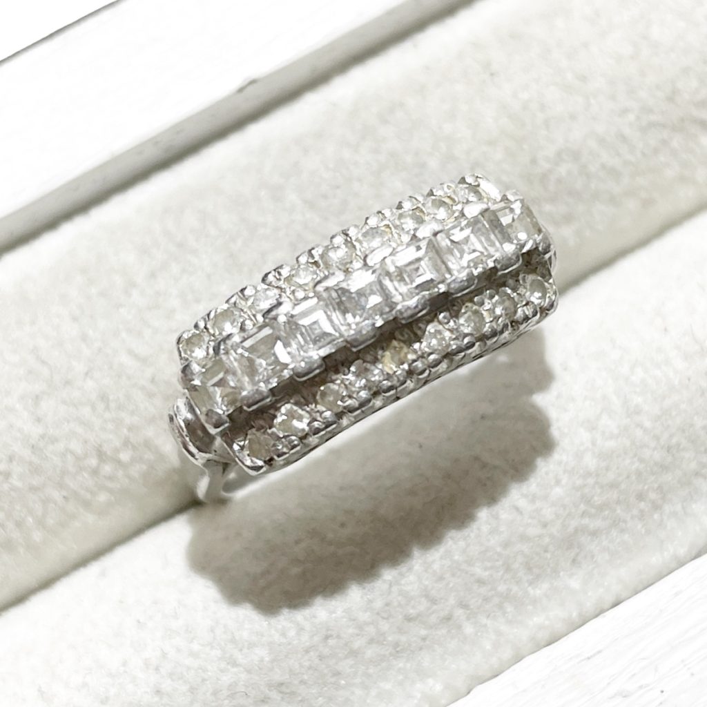 Pt900 ダイヤモンドリング アクセサリー 買取